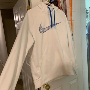white nike hoodie